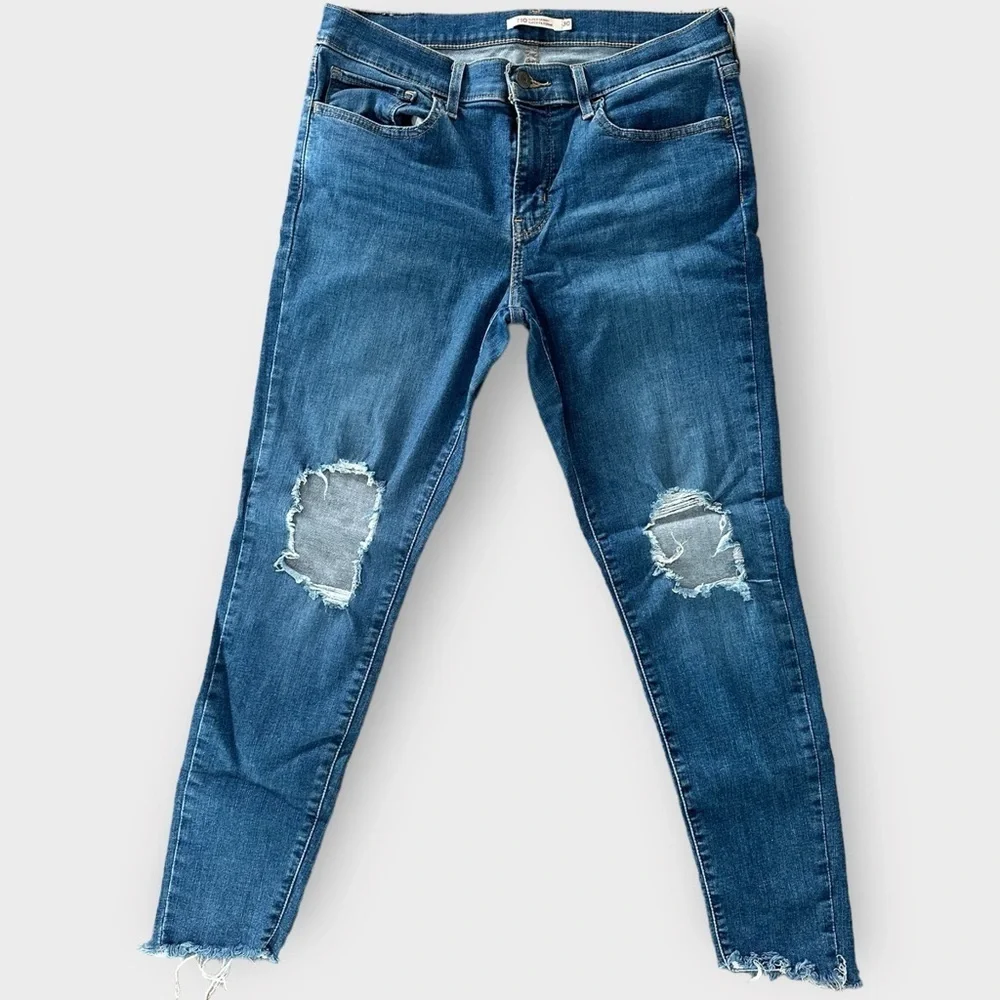 Women's Levi 710 Super-Skinny Jeans | 30x30 - Picture 6 of 12